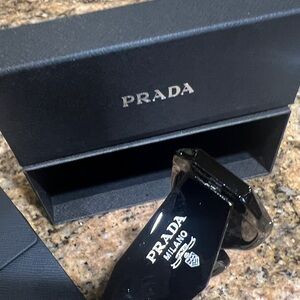 BRAND NEW Auth.Prada Glossy Black unisex  Sunglasses